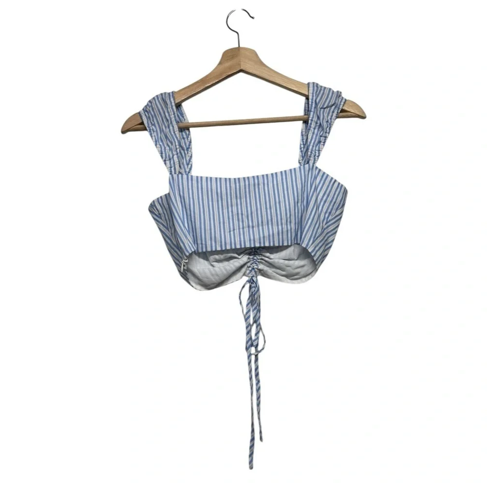 NWOT REVOLVE L’ACADEMIE The Catalina Top Sky Stripe S - Picture 8 of 9